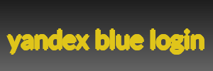 yandex blue login